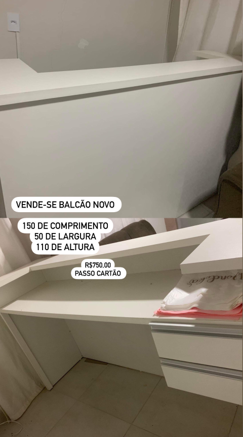 Vende se balcão